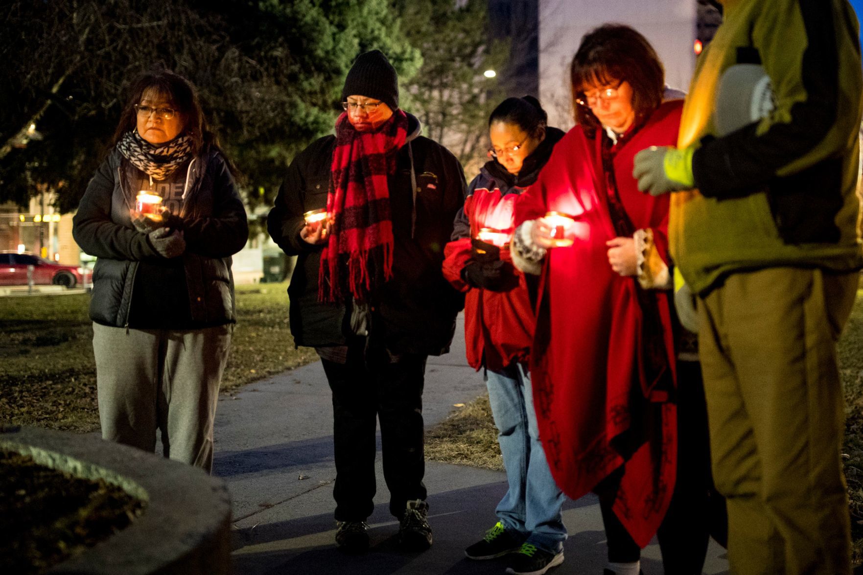 Candle light vigil